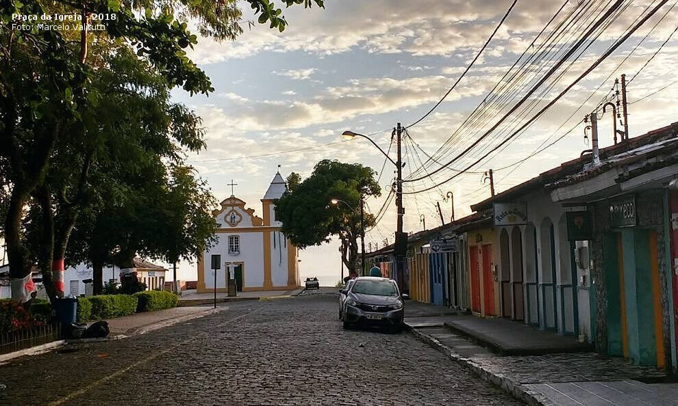Praça da Igreja - 2018 - Arraial d'Ajuda, Porto Seguro, Bahia.