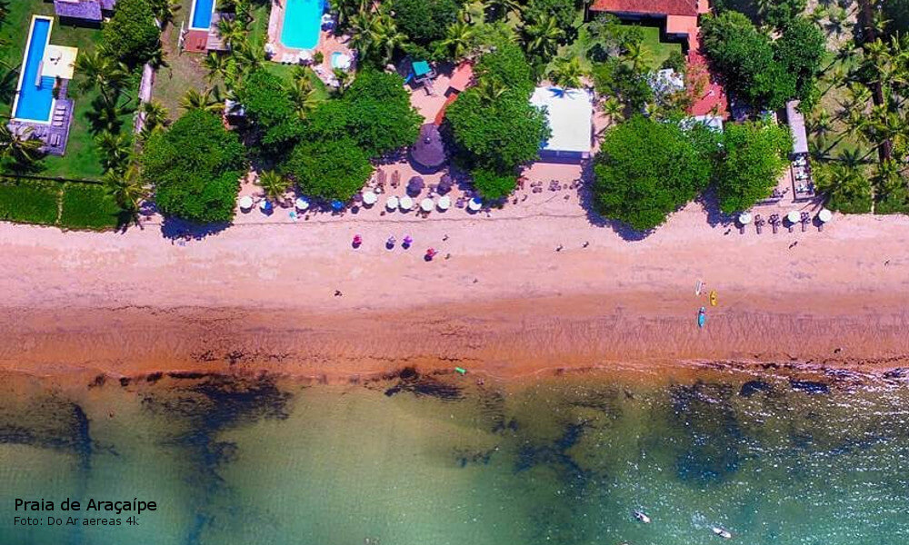 Praia do Araçaípe - Arraial d'Ajuda, Porto Seguro, Bahia.