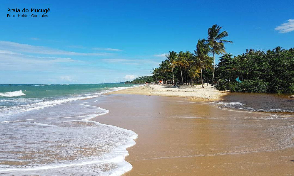 Praia do Mucugê - Arraial d'Ajuda, Porto Seguro, Bahia.