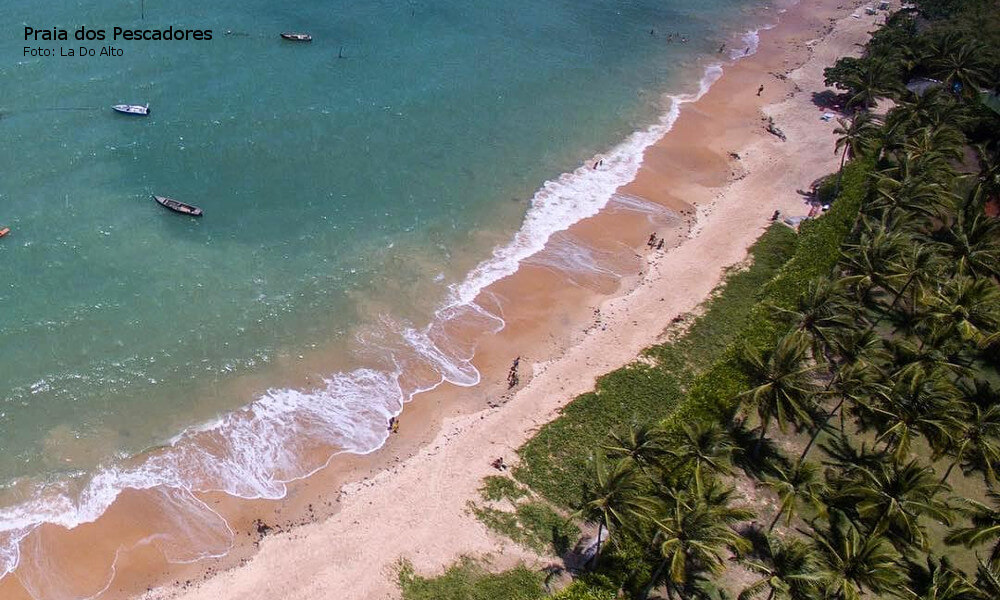 Praia dos Pescadores - Arraial d'Ajuda, Porto Seguro, Bahia.