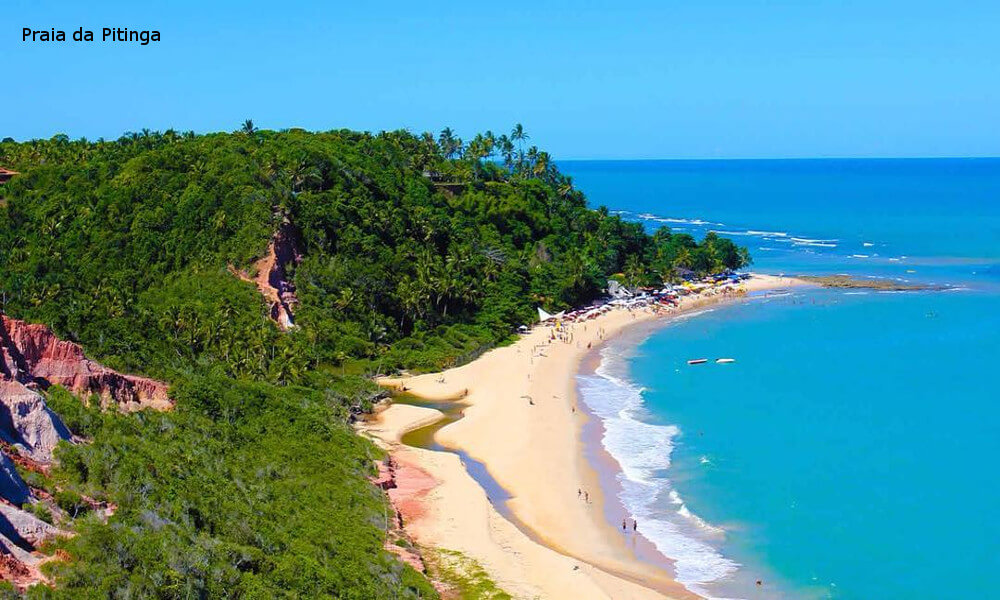 Praia da Pitinga - Arraial d'Ajuda, Porto Seguro, Bahia.